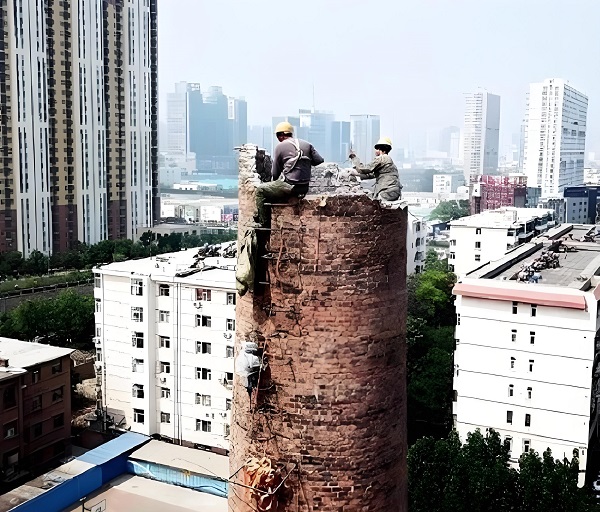 煙囪拆除：環保先行，守護我們的藍天